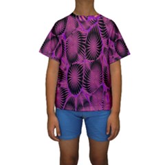 Self Similarity And Fractals Kids  Short Sleeve Swimwear by Simbadda