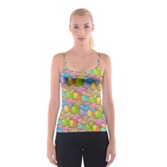 Fishes Cartoon Spaghetti Strap Top by sifis