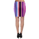 Multi Color Vertical Background Bodycon Skirt View2