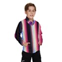 Multi Color Vertical Background Wind Breaker (Kids) View1