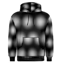 Black And White Modern Wallpaper Men s Pullover Hoodie by Simbadda