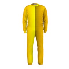 Yellow Gradient Background Onepiece Jumpsuit (kids) by Simbadda