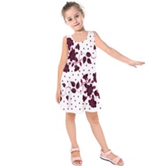 Floral Pattern Kids  Sleeveless Dress by Simbadda