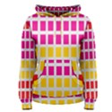 Squares Pattern Background Colorful Squares Wallpaper Women s Pullover Hoodie View1