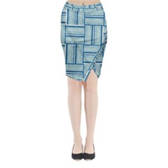 Pattern Midi Wrap Pencil Skirt by Valentinaart