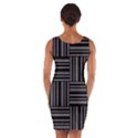 Pattern Wrap Front Bodycon Dress View2