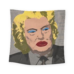 Happy Birthday Mr  President  Square Tapestry (small) by Valentinaart