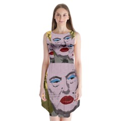 Happy Birthday Mr  President  Sleeveless Chiffon Dress   by Valentinaart