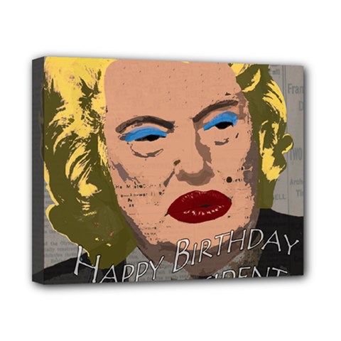 Happy Birthday Mr  President  Canvas 10  X 8 