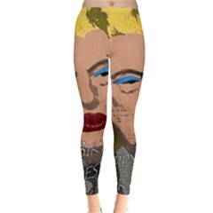 Happy Birthday Mr  President  Leggings  by Valentinaart