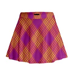 Pattern Mini Flare Skirt by Valentinaart