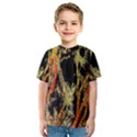 Artistic Effect Fractal Forest Background Kids  Sport Mesh Tee View1