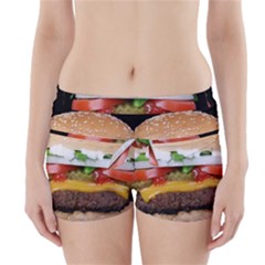 Abstract Barbeque Bbq Beauty Beef Boyleg Bikini Wrap Bottoms by Simbadda