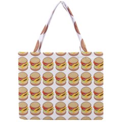 Hamburger Pattern Mini Tote Bag by Simbadda