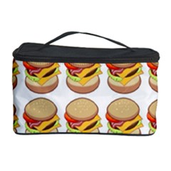 Hamburger Pattern Cosmetic Storage Case