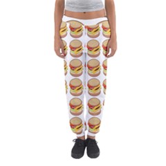 Hamburger Pattern Women s Jogger Sweatpants