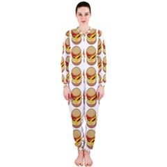 Hamburger Pattern OnePiece Jumpsuit (Ladies) 