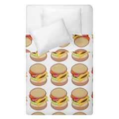 Hamburger Pattern Duvet Cover Double Side (Single Size)