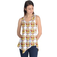 Hamburger Pattern Sleeveless Tunic by Simbadda