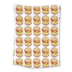 Hamburger Pattern Medium Tapestry