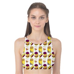 Hamburger And Fries Tank Bikini Top by Simbadda