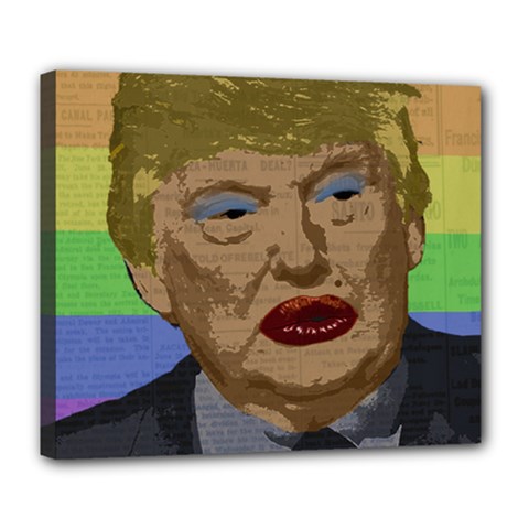 Donald Trump Deluxe Canvas 24  X 20  