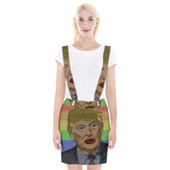 Donald Trump Suspender Skirt by Valentinaart