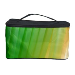 Folded Digitally Painted Abstract Paint Background Texture Cosmetic Storage Case by Simbadda