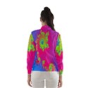 Digital Fractal Spiral Wind Breaker (Women) View2