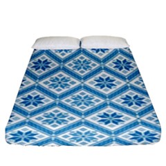 Folklore Fitted Sheet (king Size)