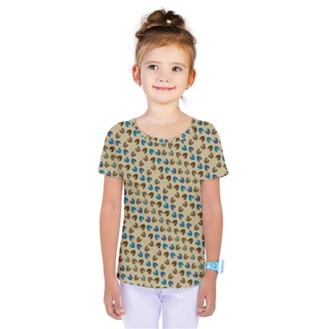 Abstract Seamless Pattern Kids  One Piece Tee by Simbadda