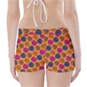 Colorful Trees Background Pattern Boyleg Bikini Wrap Bottoms View2