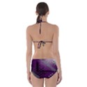 Evil Moon Dark Background With An Abstract Moonlit Landscape Cut-Out One Piece Swimsuit View2