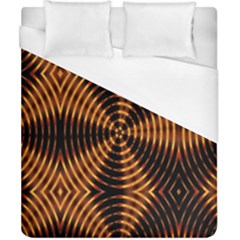 Fractal Pattern Of Fire Color Duvet Cover (california King Size) by Simbadda