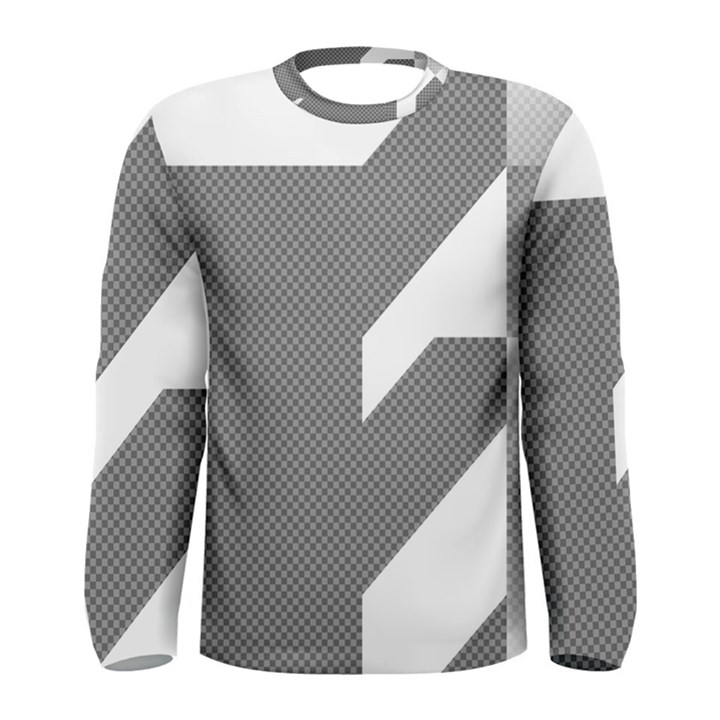 Gradient Base Men s Long Sleeve Tee