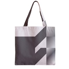 Gradient Base Zipper Grocery Tote Bag by Simbadda