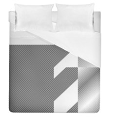 Gradient Base Duvet Cover (queen Size) by Simbadda