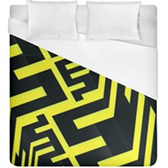 Pattern Abstract Duvet Cover (king Size) by Simbadda