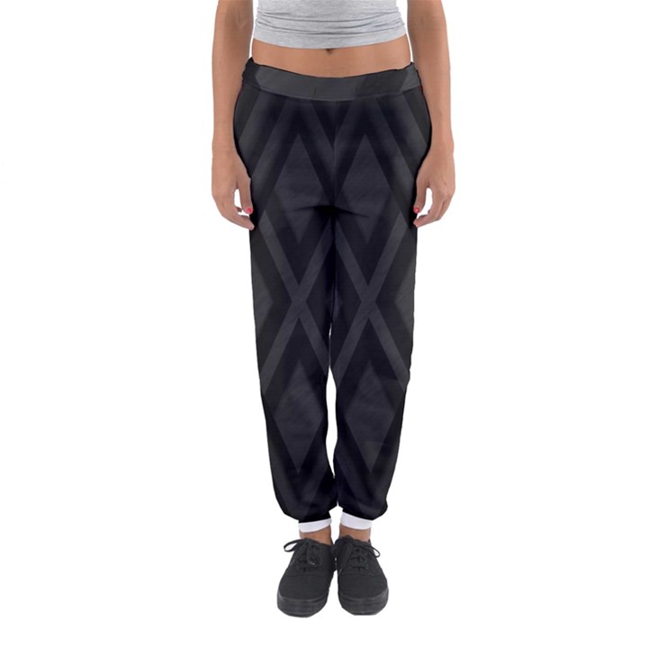 Abstract Dark Simple Red Women s Jogger Sweatpants