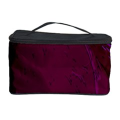 Abstract Purple Pattern Cosmetic Storage Case by Simbadda