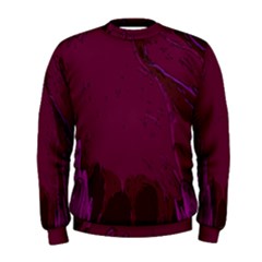 Abstract Purple Pattern Men s Sweatshirt by Simbadda