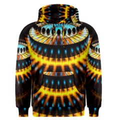 Abstract Led Lights Men s Pullover Hoodie by Simbadda