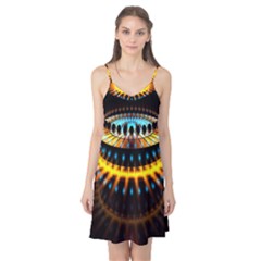 Abstract Led Lights Camis Nightgown by Simbadda