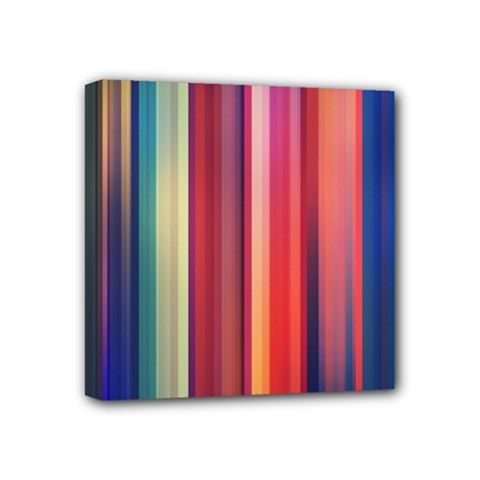 Texture Lines Vertical Lines Mini Canvas 4  X 4 