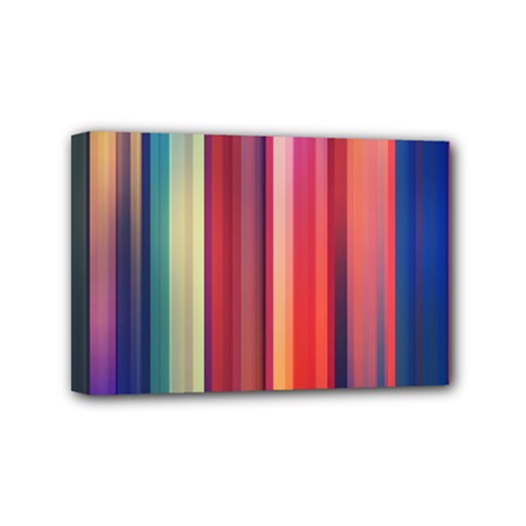 Texture Lines Vertical Lines Mini Canvas 6  X 4  by Simbadda