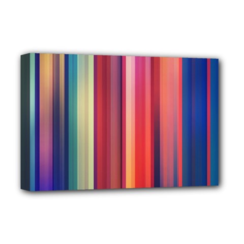 Texture Lines Vertical Lines Deluxe Canvas 18  x 12  