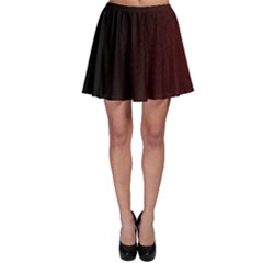 Abstract Dark Simple Red Skater Skirt by Simbadda