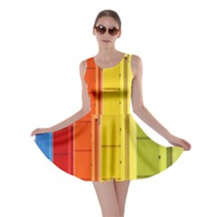 Abstract Minimalism Architecture Skater Dress by Simbadda