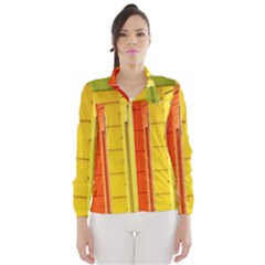 Abstract Minimalism Architecture Wind Breaker (women) by Simbadda