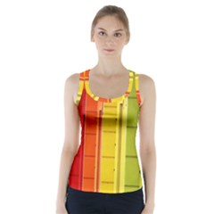 Abstract Minimalism Architecture Racer Back Sports Top by Simbadda